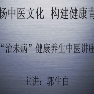 大醫傳承視頻2.3：弘揚中醫文化 構建健康青島——“治未病”健康養生中醫講座（有視頻 ...